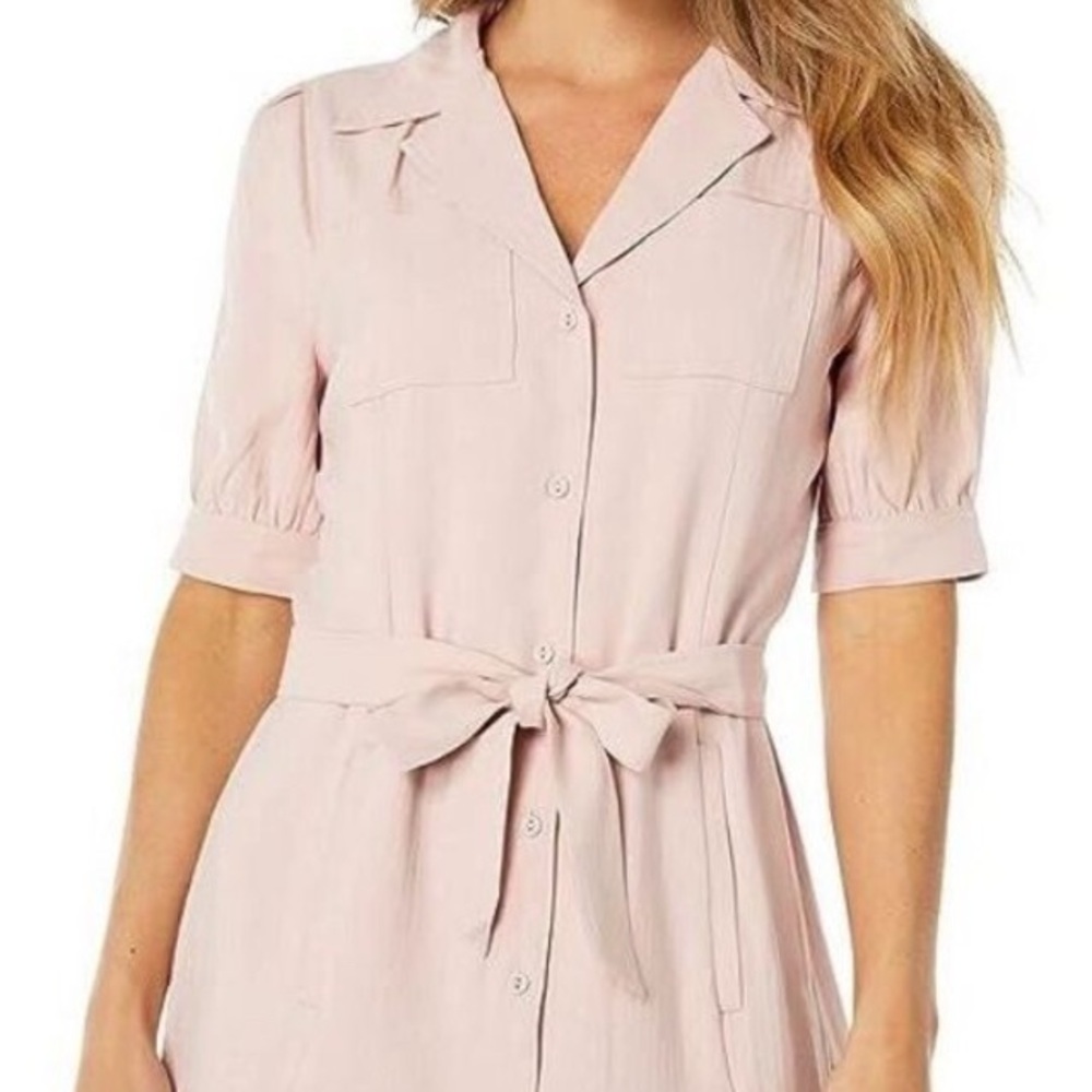 PAIGE Light Pink Mini Dress